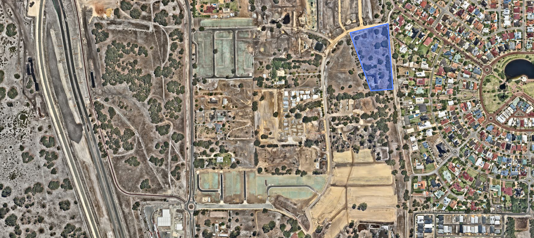 Development of 22 residential land lots project image