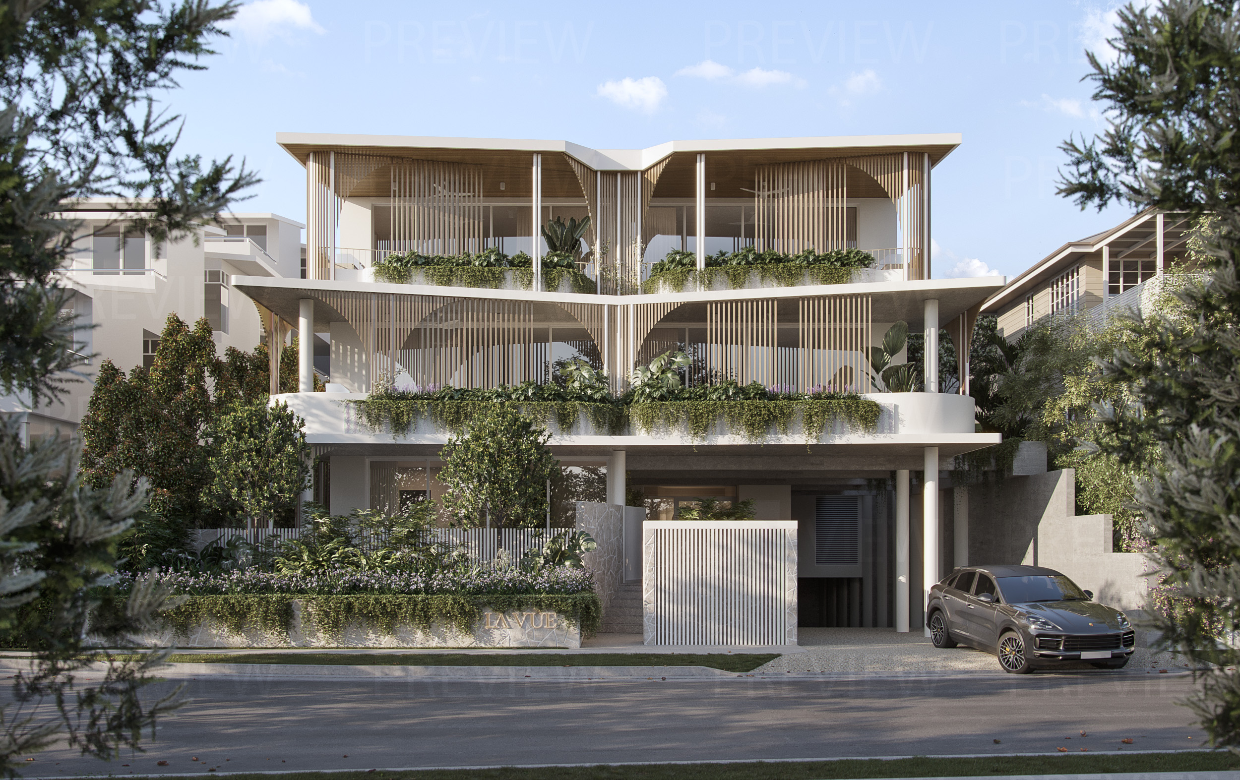 Six-apartment luxury development